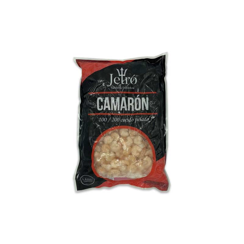 Camarón Asiático 100/200 Cocido