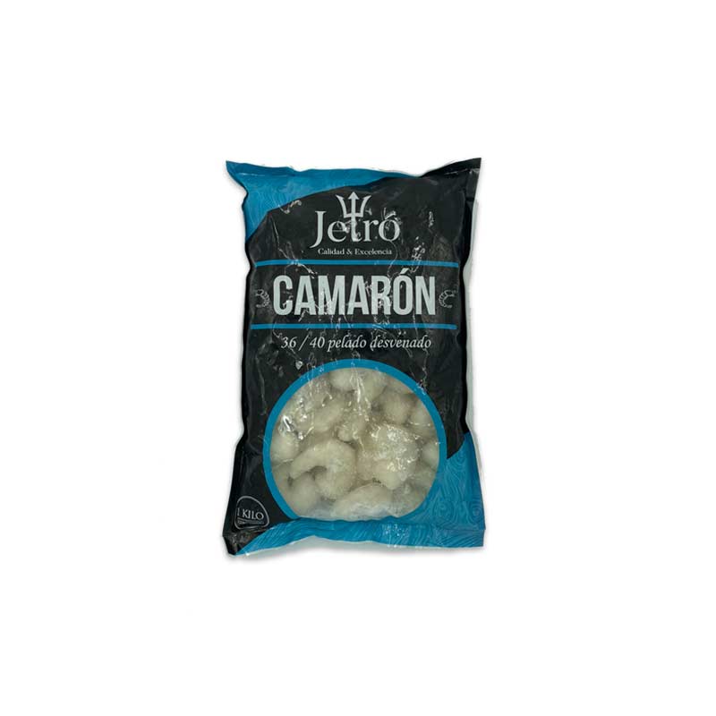 Camarón Asiático 36/40 Crudo