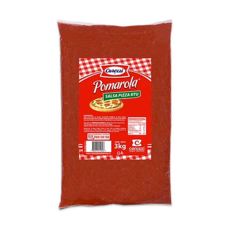 Salsa Pizza RTU de Tomate 3 kg