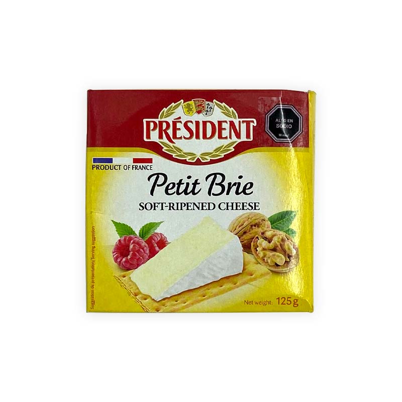 Queso Petit Brie Trozo 125 grs