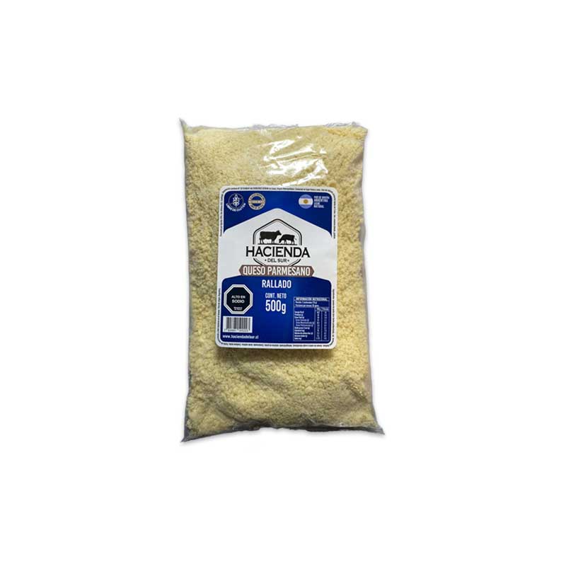 Queso Parmesano Rallado Hacienda del Sur 500 g