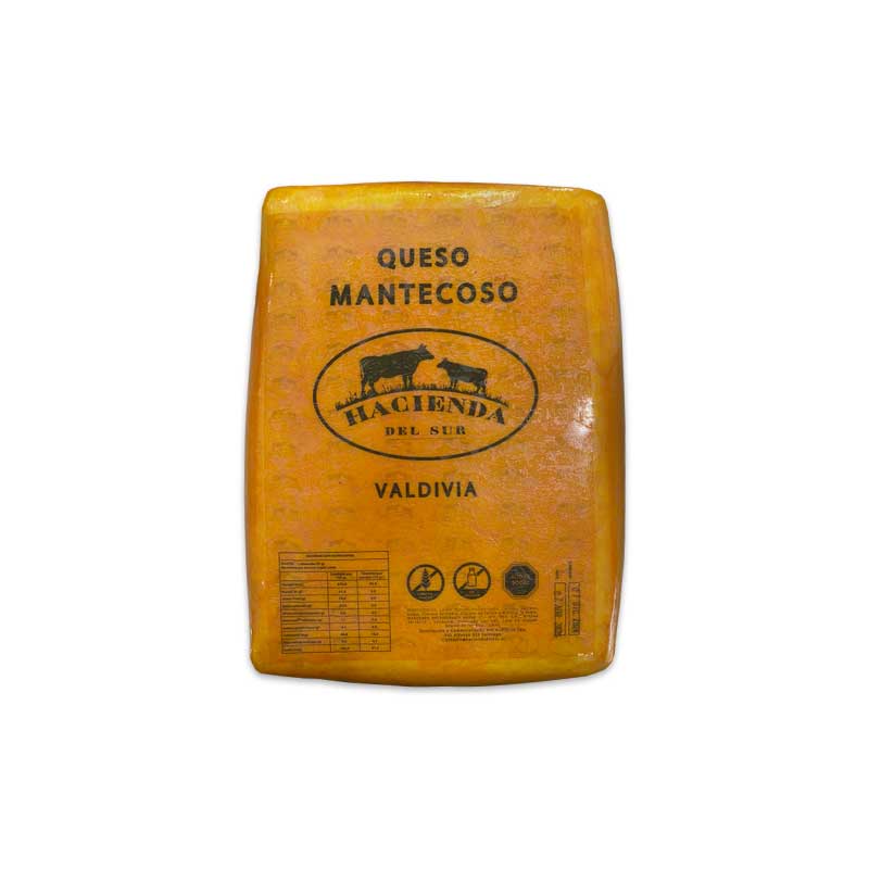 Queso Mantecoso Hacienda del Sur Sin Gluten y Sin Lactosa