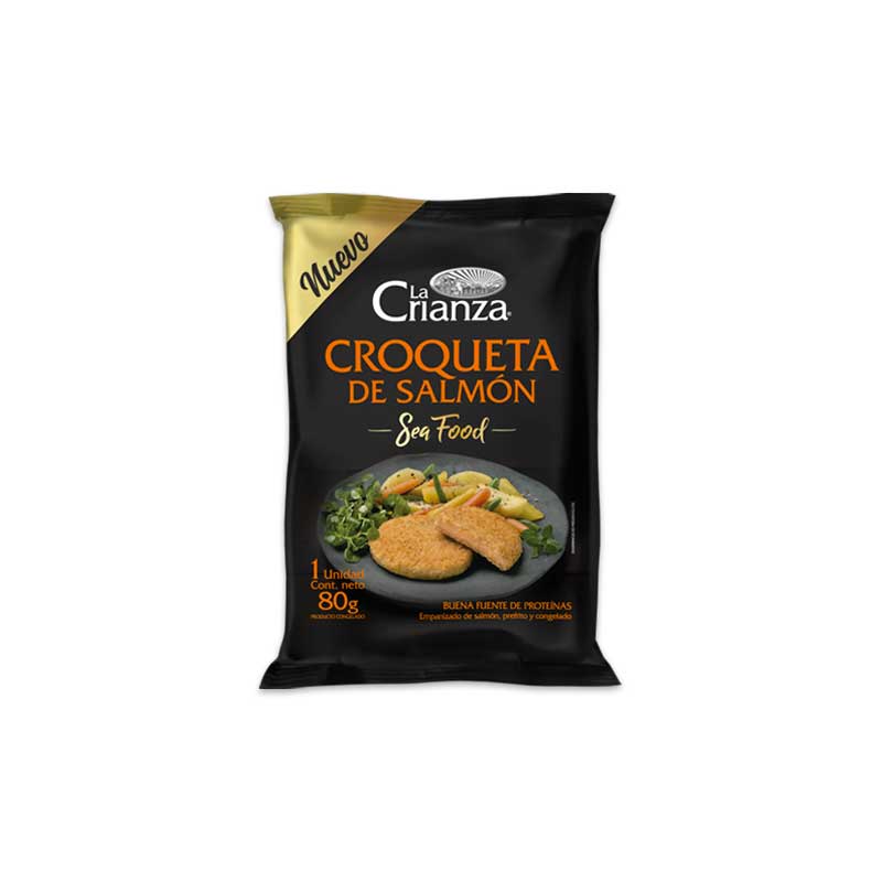 Croqueta de Salmon La Crianza 80 g